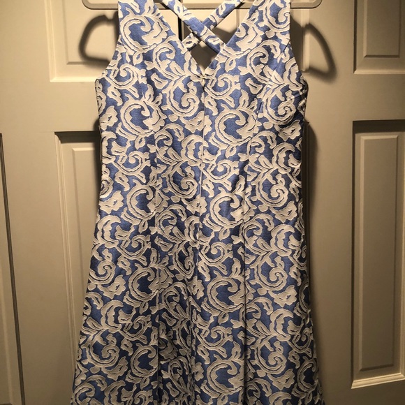 Taylor Blue Dress - Picture 3 of 5